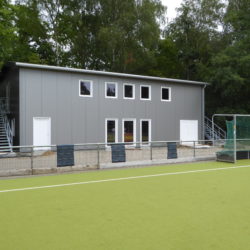 Das neue Athletikhaus vom Hockeyverein SV Bergstedt