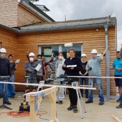 Gemeinsam Bauen am Gemeinschaftshaus Ohlendiekshöhe in Poppenbüttel