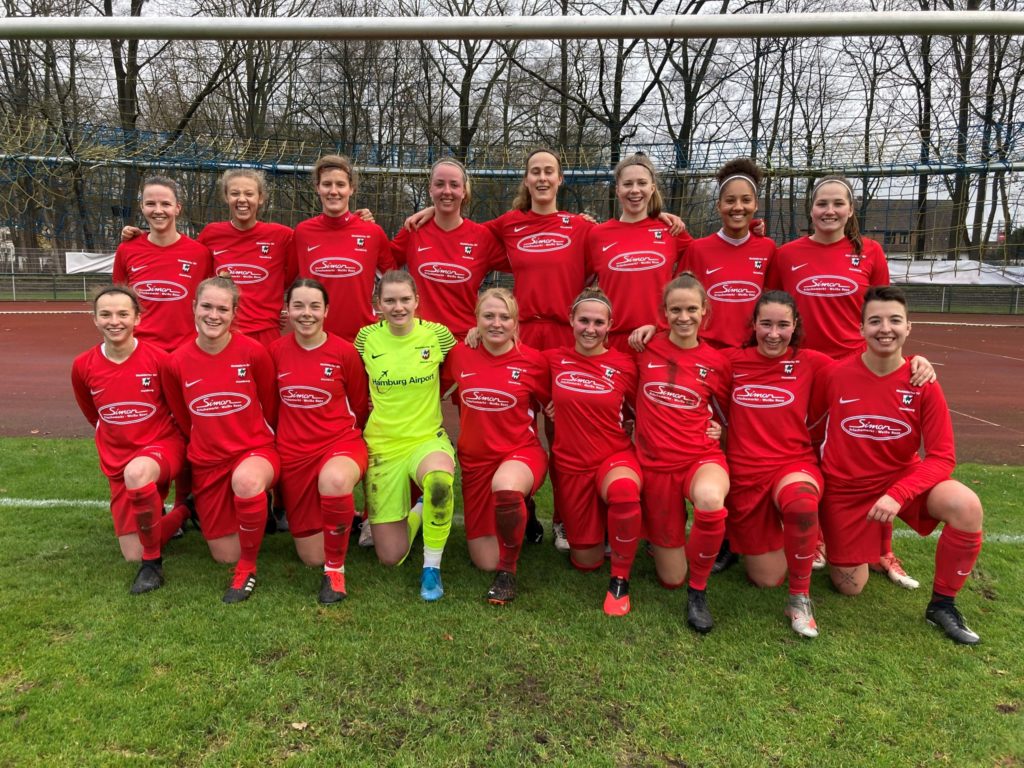 Die Fußball Damen des Walddörfer SV