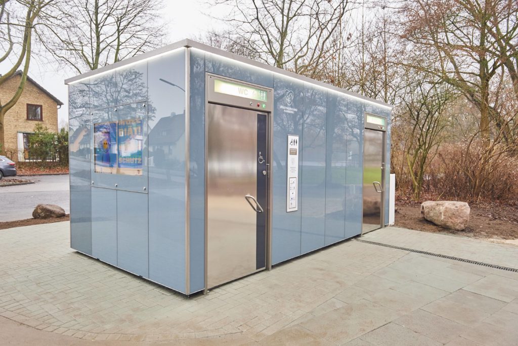 So oder ähnlich wird die Toilette aussehen. Fotos: Marius Leweke/Stadtreinigung Hamburg