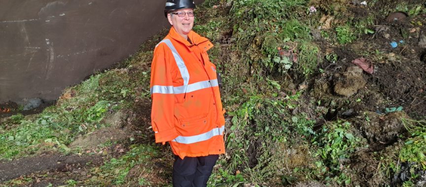 Bützberg_Biomüll Anlieferung in Bützberg