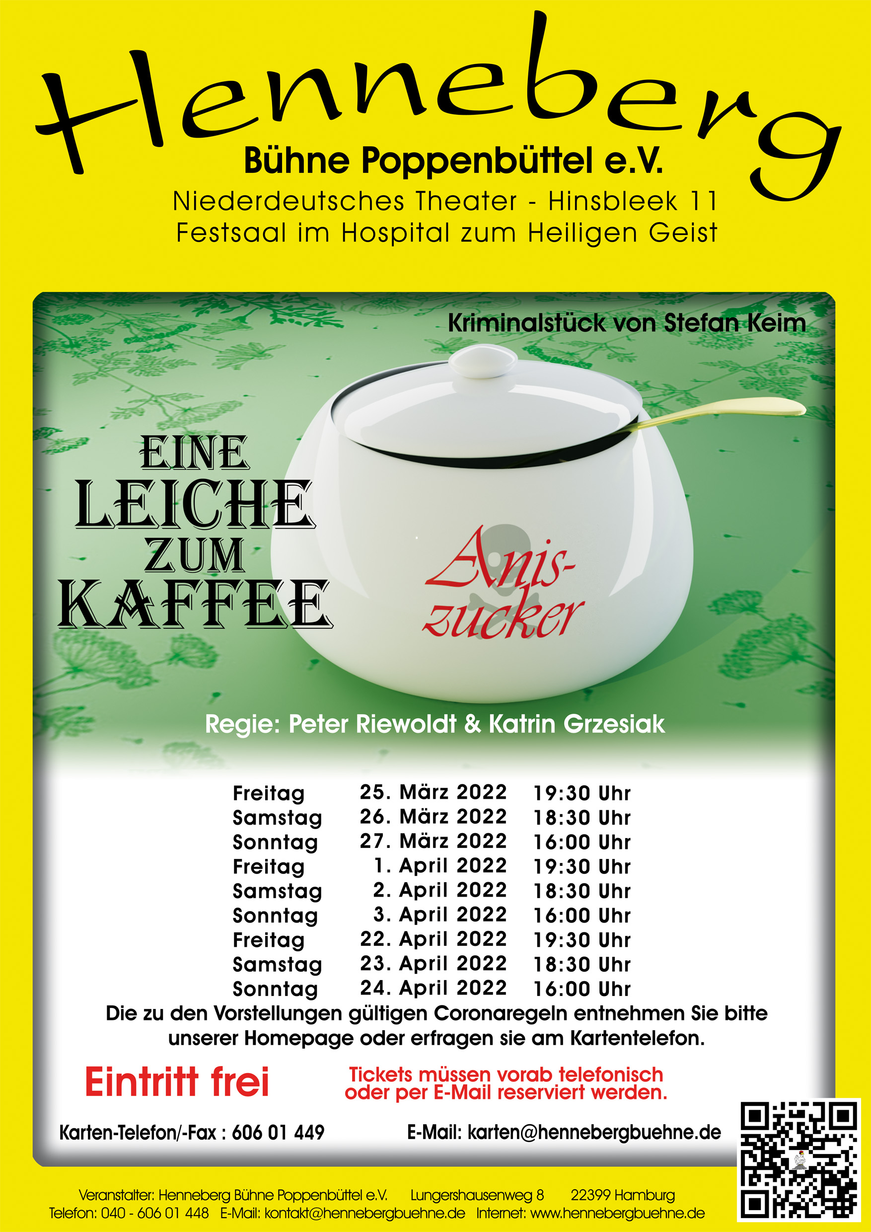 Theater: "Eine Leiche zum Kaffee"