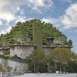 Der Hamburger Bunker am Heiligengeistfeld