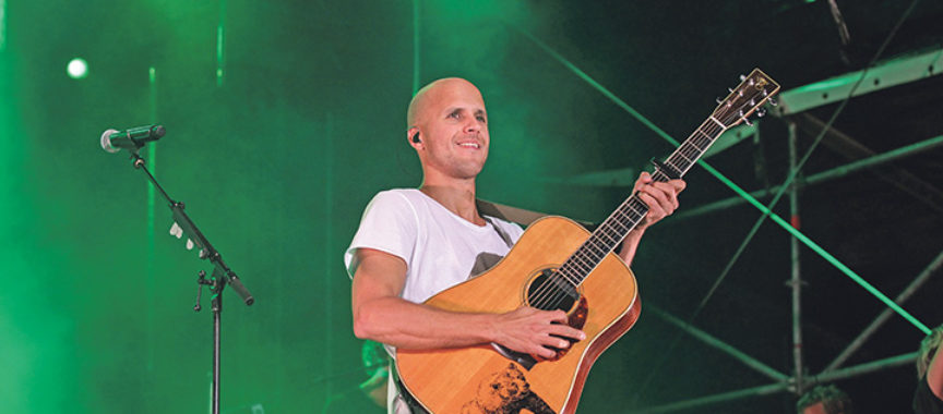 Milow ist der Hauptact des NDR Sommerfestivals in Volksdorf