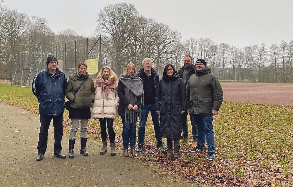 Hummelsbütteler Sportplatz wird aufwendig saniert